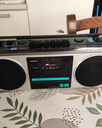 Radio Mangianastri Aiwa CS-200Z Vintage Tape
