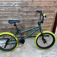 Bmx bambino 9-14anni WIPE 500 blu 20"