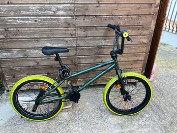 Bmx bambino 9-14anni WIPE 500 blu 20"