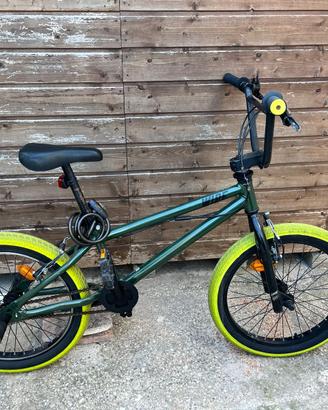 Bmx bambino 9-14anni WIPE 500 blu 20"