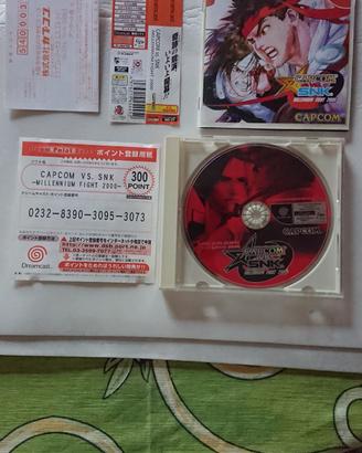 CAPCOM VS SNK GIAPPONESE JAP SEGA DREAMCAST 