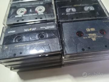 N. 30 Cassette audio usate NORMAL/CHROME/METAL