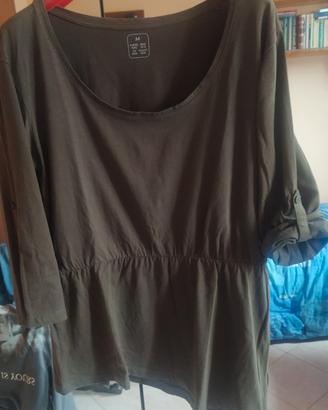 Blusa grande scollo 