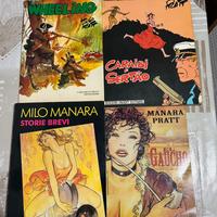 Fumetti d’autore  Hugo Pratt e Milo Manara