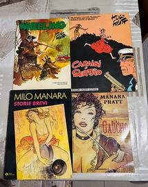 Fumetti d’autore  Hugo Pratt e Milo Manara