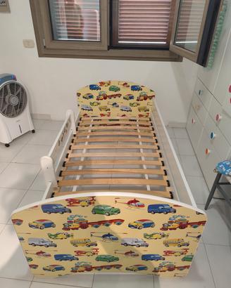 LETTINO PER BAMBINO 165X80 cm CON 3 COPRIMA