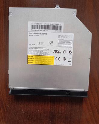 MASTERIZZATORE CD/DVD LAPTOP ASUS K52JE PERFETTO