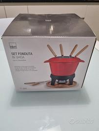 Set Fonduta in Ghisa H&H - NUOVO (Mai usato)