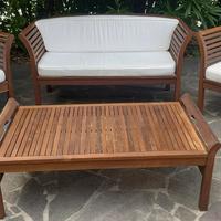 Set da giardino in acacia