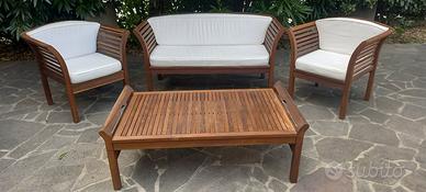 Set da giardino in acacia