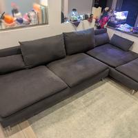 IKEA SÖDERHAMN - 3 posti + chaise longue + cover