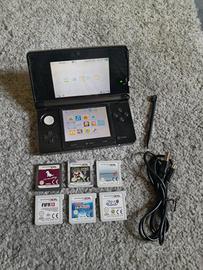 Nintendo 3DS nero + giochi 