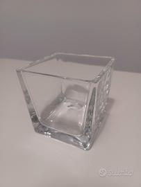 Vaso in vetro per piante e decorazioni