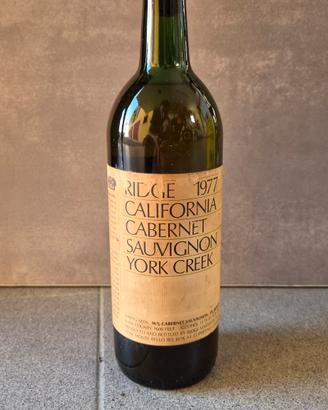 cabernet york creek da collezione 1977