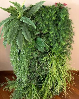 Verde verticale sintetico 3D – Lotto di 3 pannelli