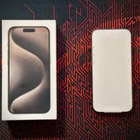 Iphone 15 pro 256 NUOVO Natural Titanium