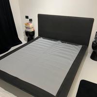Letto SNAP  nero  h 20 160x190 materasso
