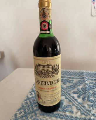 Bottiglia vino 1971