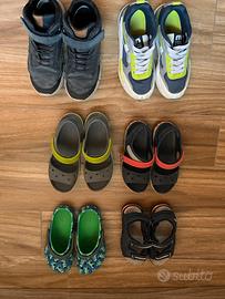 Scarpe varie bambino
