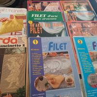 Riviste uncinetto chiacchierino filet