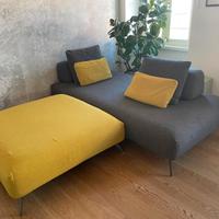 Divano Samoa Jest 215x115 più Panca 115x115
