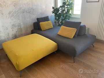 Divano Samoa Jest 215x115 più Panca 115x115