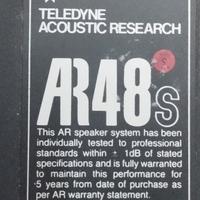 Casse acustiche AR 48s