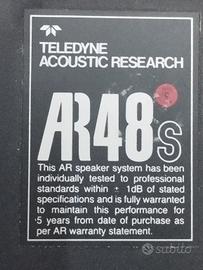 Casse acustiche AR 48s