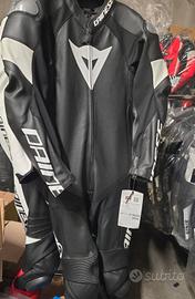 TUTA DAINESE TOSA 1 PCS BLACK/BLACK/WHITE
