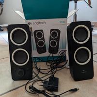 Logitech Z200 Multimedia Speakers 10W Black