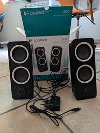 Logitech Z200 Multimedia Speakers 10W Black