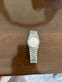 Orologio casio al quarzo con cinturino in acciaio