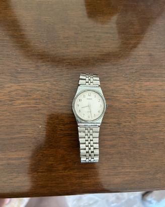 Orologio casio al quarzo con cinturino in acciaio