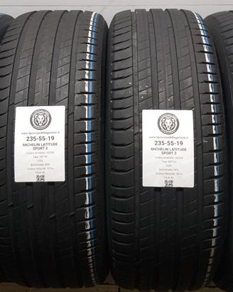 4 GOMME 235 55 19 MICHELIN A53254