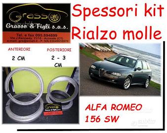 Kit spessori rialzo molle Alfa Romeo 156 SW