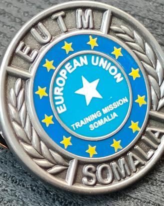 Distintivo Missione Eutm Somalia Pins Spilla 