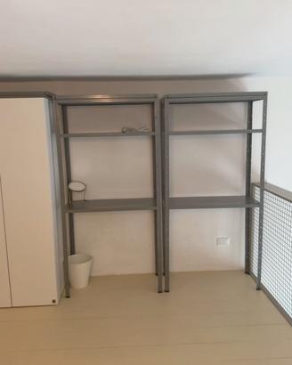 Scaffale 5 ripiani L 100 x P 40 x H 188 cm
