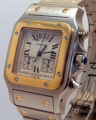Cartier Santos Galbè Chronoreflex