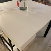 Itamoby Consolle Allungabile  Plano Bianco-Antrac