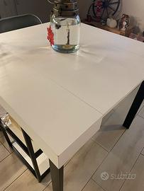 Itamoby Consolle Allungabile  Plano Bianco-Antrac