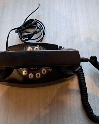 Telefono nero dimensioni ridotte anni 90