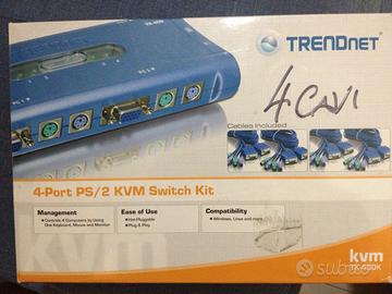 Cavi per Switch KVM – 4 ingressi