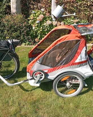 Thule Chariot Captain rimorchio e passeggino