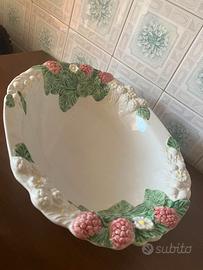 piatto da portata in ceramica decorata, cm38x29