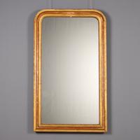 Specchiera in Abete Dorato - Fine XIX Secolo