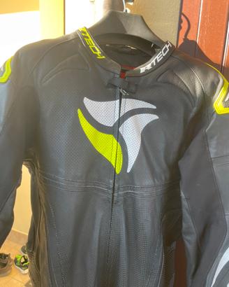 Tuta moto intera nuova TG 56