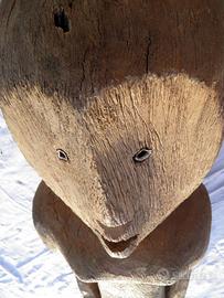 Statua funeraria Bongo Sudan arte tribale africana