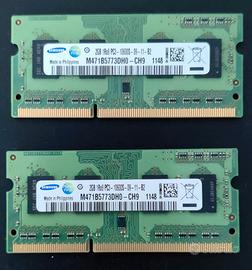 Ram Samsung 2GB 1Rx8 PC3-10600S-09-11-B2
