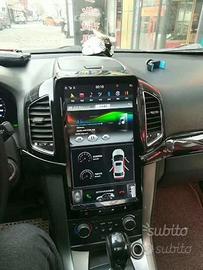 Navigatore chevrolet captiva tesla 13,6 android hd