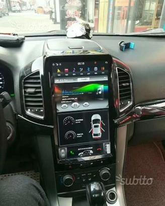 Navigatore chevrolet captiva tesla 13,6 android hd